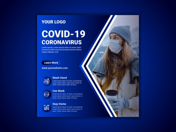 Coronavirus Prevention Social Media Post Templates