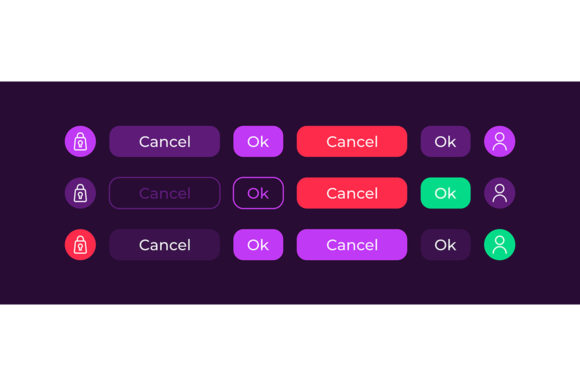 Evaluating the Colourful Buttons UI Elements Kit for Modern Interfaces