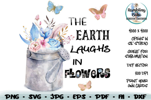 The Earth Laughs in Flowers: Spring Sublimation Art