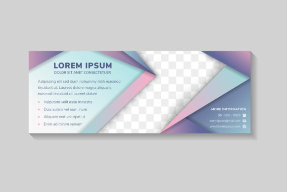 Unlock Visual Impact with the Purple Blue Pink Arrow Horizontal Banner