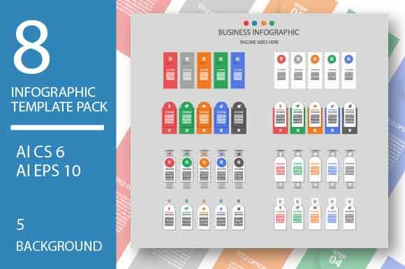 Unlocking Visual Potential with a Versatile Infographic Template Pack